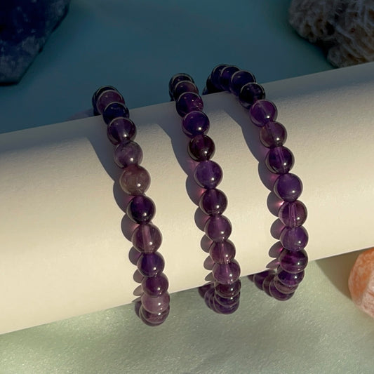 Amethyst Mini Beaded Bracelet