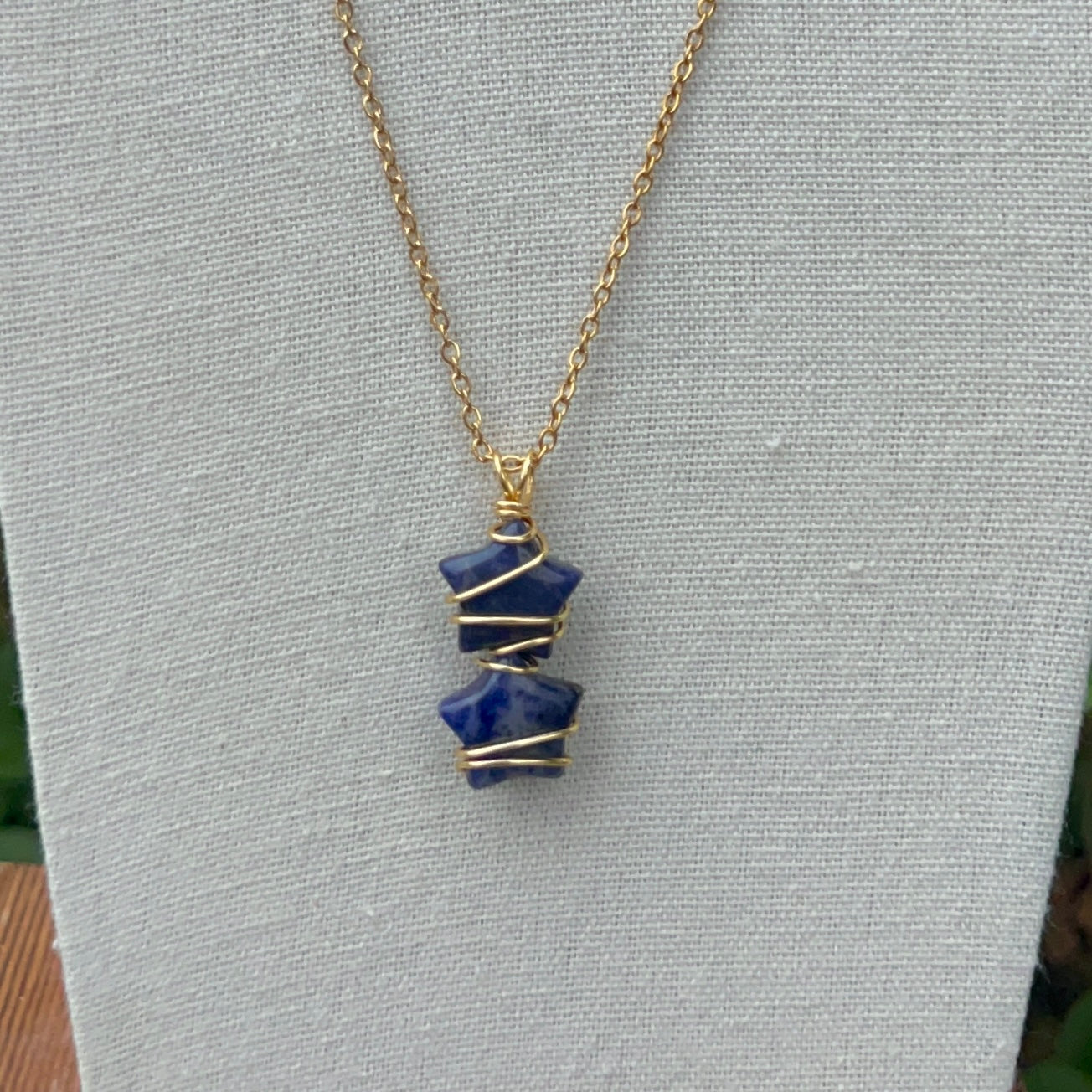 Sodalite Stars Pendant