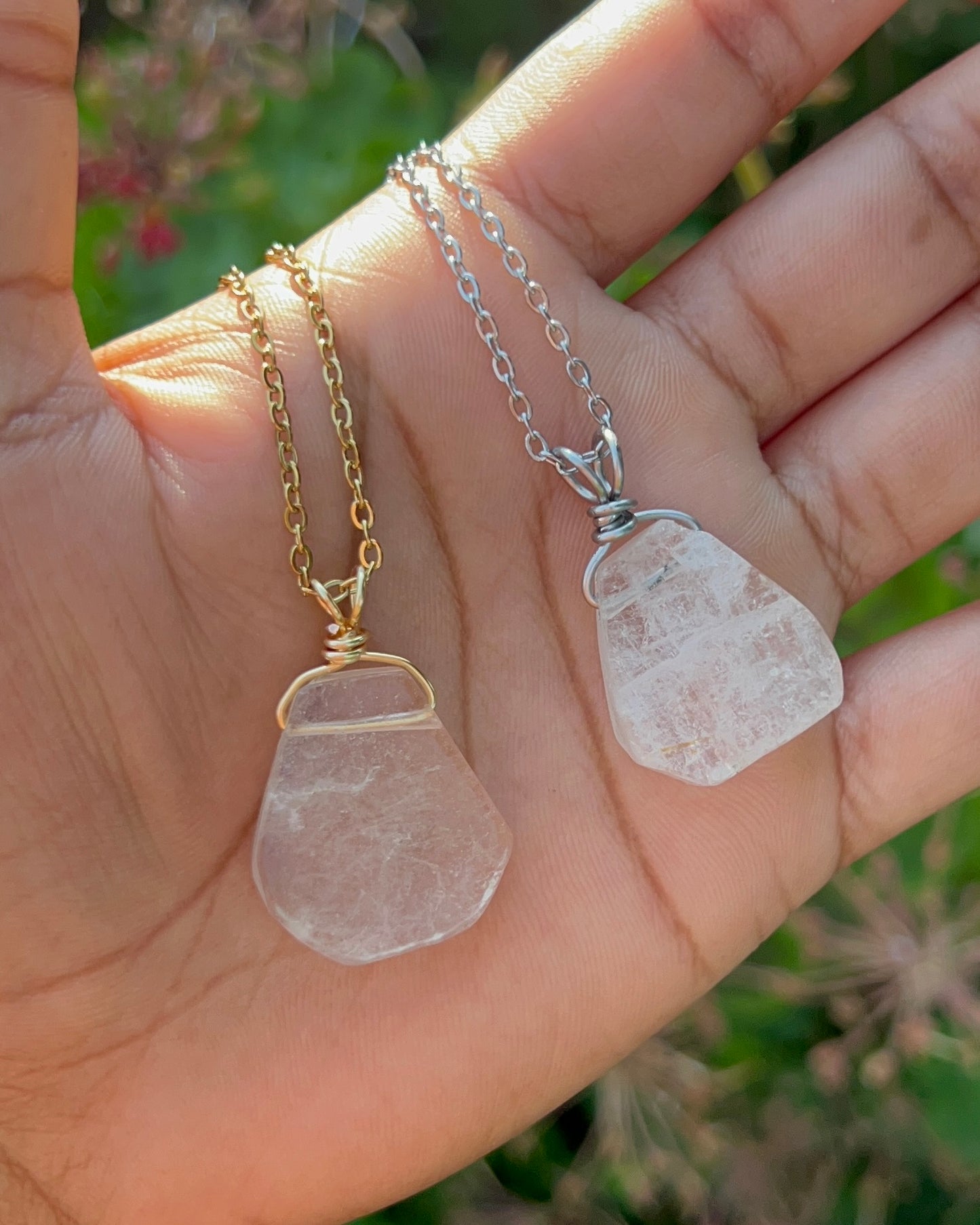 Clear Quartz Pendants