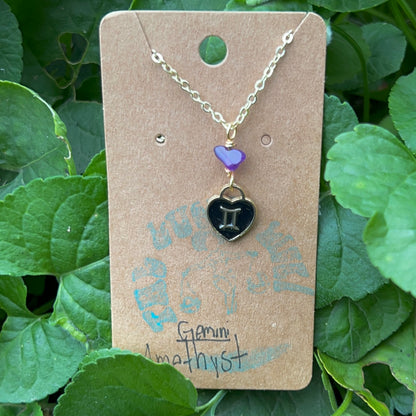 Gemini Charm Necklaces