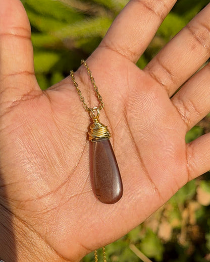 Smoky Quartz Teardrop Pendants