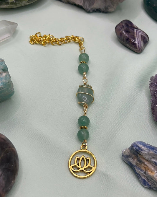 Lotus Car Charm