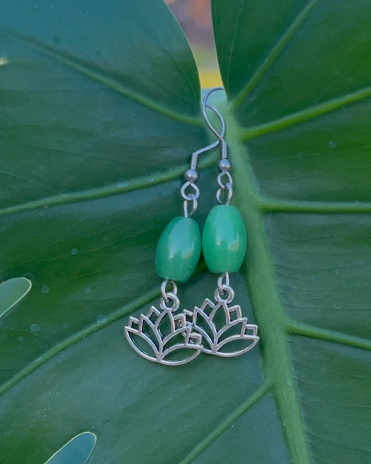 Lotus Earrings