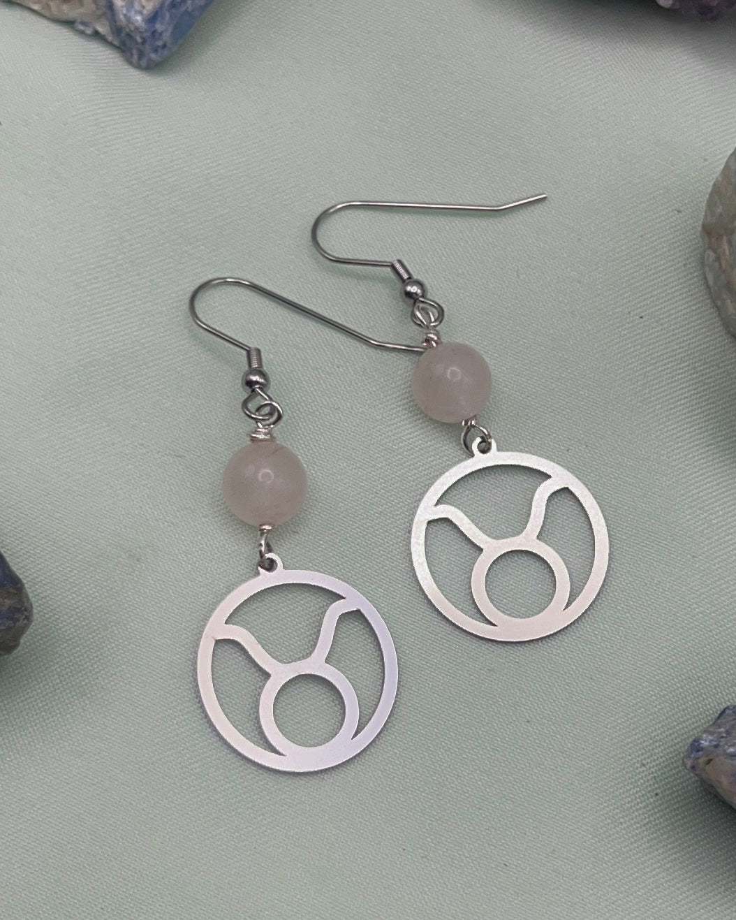 Taurus Charm Earrings