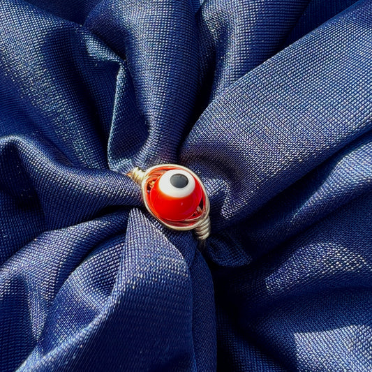 Red Evil Eye Ring