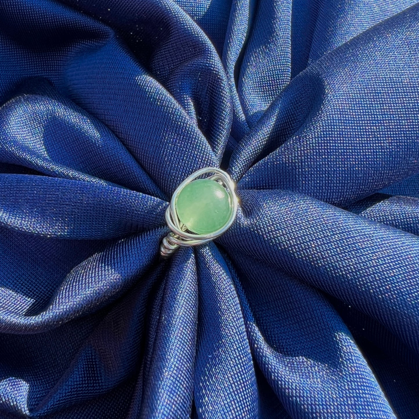 Green Aventurine Ring