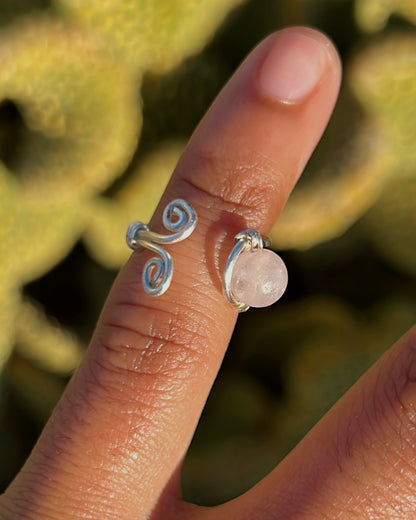 Adjustable Crystal Cuff Rings