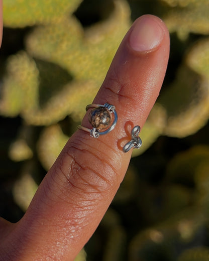 Adjustable Crystal Cuff Rings